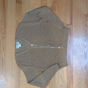 Gold cardigan